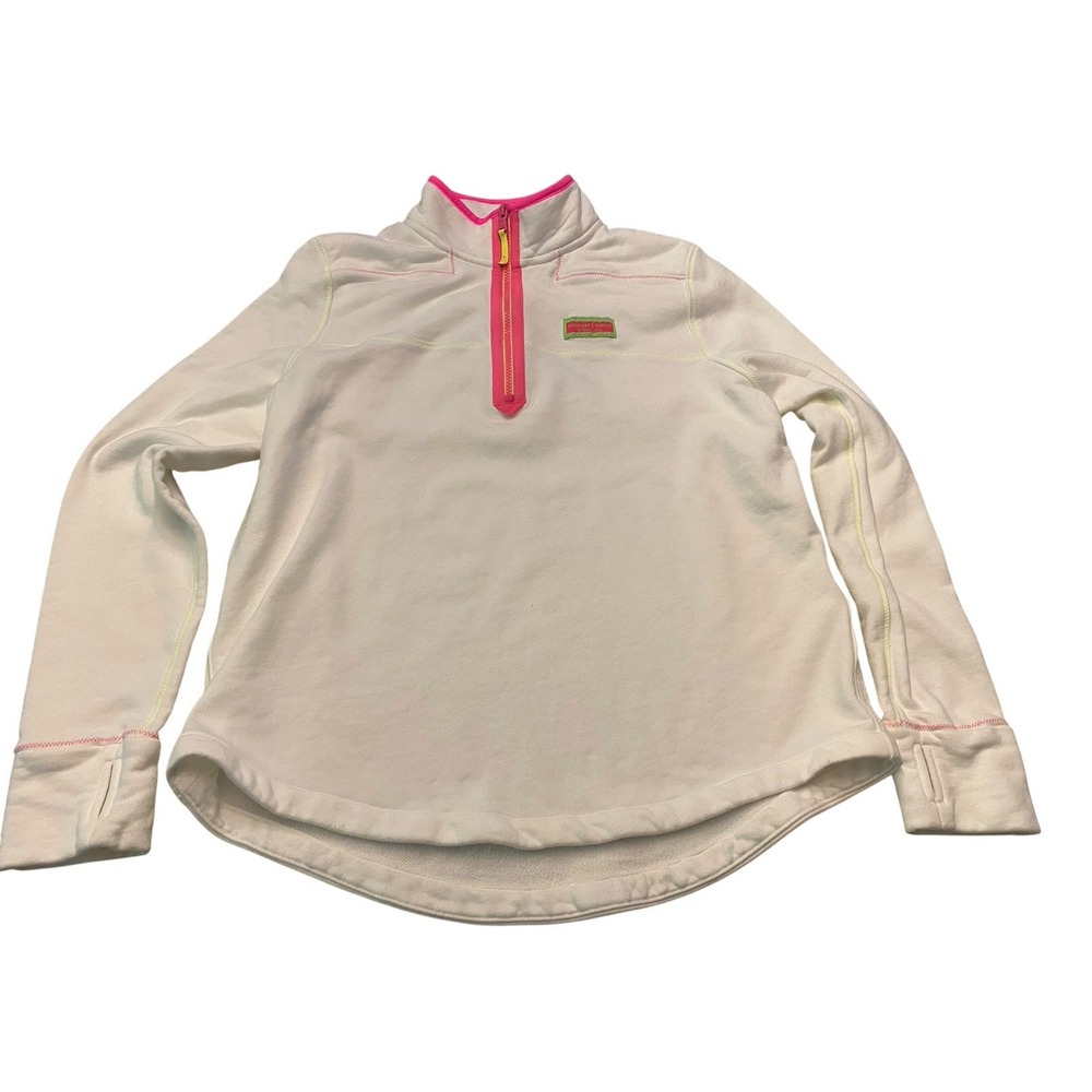 ⁠Vineyard Vines Shep Shirt Pullover Sweatshirt Women Large L St. Barths 2021